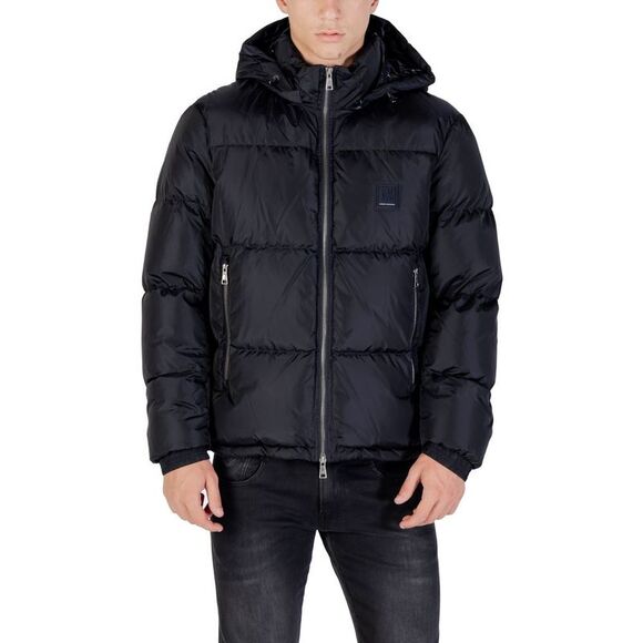 Armani Exchange Blue Polyamide Men's Coat